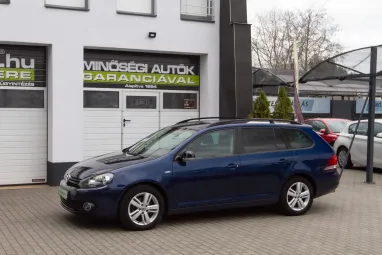 VOLKSWAGEN GOLF VI Variant 1.2 TSI Trendline DSG Tempest Blue Metallic +Első Tulajdonostól +Vezetett Szervizkönyv +2X-s GARANCIA !!