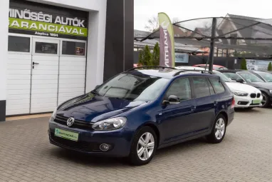 VOLKSWAGEN GOLF VI Variant 1.2 TSI Trendline DSG Tempest Blue Metallic +Első Tulajdonostól +Vezetett Szervizkönyv +2X-s GARANCIA !!