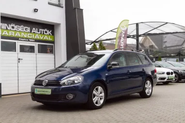 VOLKSWAGEN GOLF VI Variant 1.2 TSI Trendline DSG Tempest Blue Metallic +Első Tulajdonostól +Vezetett Szervizkönyv +2X-s GARANCIA !!