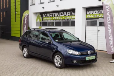 VOLKSWAGEN GOLF VI Variant 1.2 TSI Trendline DSG Tempest Blue Metallic +Első Tulajdonostól +Vezetett Szervizkönyv +2X-s GARANCIA !!