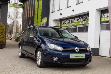 VOLKSWAGEN GOLF VI Variant 1.2 TSI Trendline DSG Tempest Blue Metallic +Első Tulajdonostól +Vezetett Szervizkönyv +2X-s GARANCIA !!