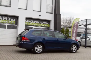 VOLKSWAGEN GOLF VI Variant 1.2 TSI Trendline DSG Tempest Blue Metallic +Első Tulajdonostól +Vezetett Szervizkönyv +2X-s GARANCIA !!