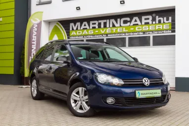 VOLKSWAGEN GOLF VI Variant 1.2 TSI Trendline DSG Tempest Blue Metallic +Első Tulajdonostól +Vezetett Szervizkönyv +2X-s GARANCIA !!