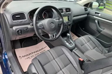 VOLKSWAGEN GOLF VI Variant 1.2 TSI Trendline DSG Tempest Blue Metallic +Első Tulajdonostól +Vezetett Szervizkönyv +2X-s GARANCIA !!