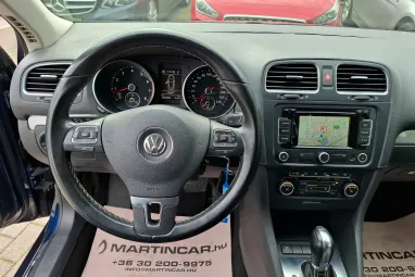 VOLKSWAGEN GOLF VI Variant 1.2 TSI Trendline DSG Tempest Blue Metallic +Első Tulajdonostól +Vezetett Szervizkönyv +2X-s GARANCIA !!