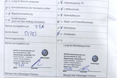 VOLKSWAGEN GOLF VI Variant 1.2 TSI Trendline DSG Tempest Blue Metallic +Első Tulajdonostól +Vezetett Szervizkönyv +2X-s GARANCIA !!