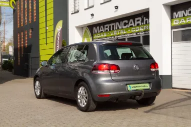 VOLKSWAGEN GOLF VI 1.6 TDi Trendline United Gray Metallic +Első Tulajdonostól +Végig Vez.Szervizkönyv +2X-s GARANCIA !!