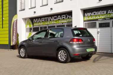 VOLKSWAGEN GOLF VI 1.6 TDi Trendline United Gray Metallic +Első Tulajdonostól +Végig Vez.Szervizkönyv +2X-s GARANCIA !!