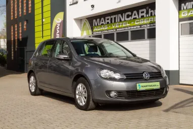 VOLKSWAGEN GOLF VI 1.6 TDi Trendline United Gray Metallic +Első Tulajdonostól +Végig Vez.Szervizkönyv +2X-s GARANCIA !!