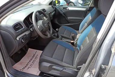 VOLKSWAGEN GOLF VI 1.6 TDi Trendline United Gray Metallic +Első Tulajdonostól +Végig Vez.Szervizkönyv +2X-s GARANCIA !!