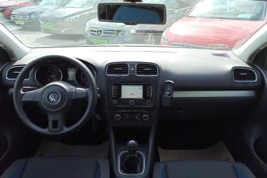 VOLKSWAGEN GOLF VI 1.6 TDi Trendline United Gray Metallic +Első Tulajdonostól +Végig Vez.Szervizkönyv +2X-s GARANCIA !!