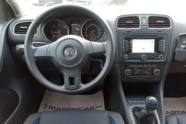 VOLKSWAGEN GOLF VI 1.6 TDi Trendline United Gray Metallic +Első Tulajdonostól +Végig Vez.Szervizkönyv +2X-s GARANCIA !!
