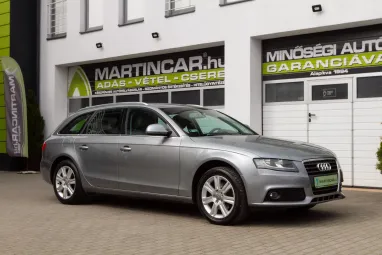AUDI A4 Avant 2.0 TDI DPF Quartz Gray Metallic +Első Tulajdonostól +Friss Műszaki +2X-s GARANCIA !!