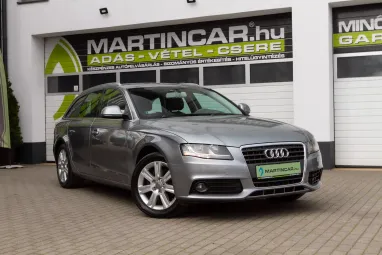 AUDI A4 Avant 2.0 TDI DPF Quartz Gray Metallic +Első Tulajdonostól +Friss Műszaki +2X-s GARANCIA !!