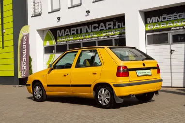 SKODA FELICIA 1.3 LX Color Pastellgelb Darázs Varázs +Eredeti Magyar Auto + Sok műszaki !!