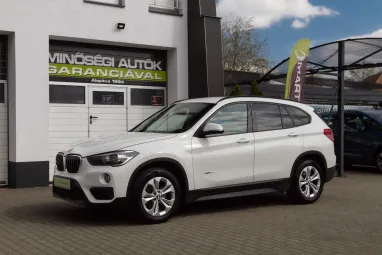 BMW X1 xDrive18d (Automata) Alpinweiss +Eredeti Magyar Autó +Igényes állapot +2X-s GARANCIA !!