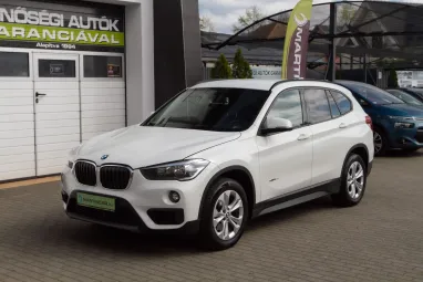 BMW X1 xDrive18d (Automata) Alpinweiss +Eredeti Magyar Autó +Igényes állapot +2X-s GARANCIA !!