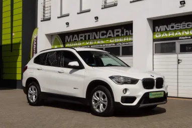 BMW X1 xDrive18d (Automata) Alpinweiss +Eredeti Magyar Autó +Igényes állapot +2X-s GARANCIA !!