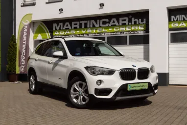 BMW X1 xDrive18d (Automata) Alpinweiss +Eredeti Magyar Autó +Igényes állapot +2X-s GARANCIA !!