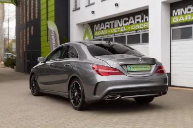 MERCEDES-BENZ CLA 180 AMG Sport Mountain Gray Metallic +Kiemelkedő állapot +Friss Műszaki +2X-s GARANCIA !!