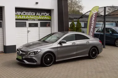 MERCEDES-BENZ CLA 180 AMG Sport Mountain Gray Metallic +Kiemelkedő állapot +Friss Műszaki +2X-s GARANCIA !!