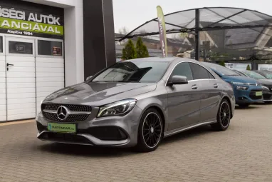 MERCEDES-BENZ CLA 180 AMG Sport Mountain Gray Metallic +Kiemelkedő állapot +Friss Műszaki +2X-s GARANCIA !!