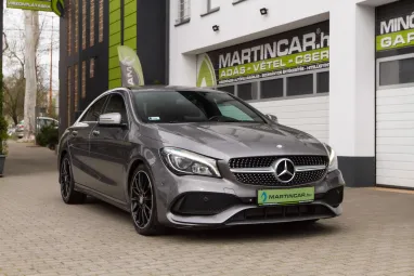 MERCEDES-BENZ CLA 180 AMG Sport Mountain Gray Metallic +Kiemelkedő állapot +Friss Műszaki +2X-s GARANCIA !!