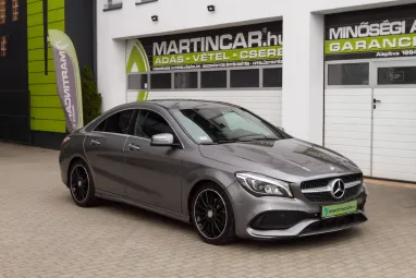 MERCEDES-BENZ CLA 180 AMG Sport Mountain Gray Metallic +Kiemelkedő állapot +Friss Műszaki +2X-s GARANCIA !!