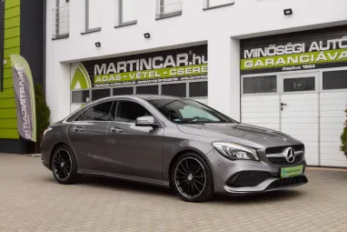 MERCEDES-BENZ CLA 180 AMG Sport Mountain Gray Metallic +Kiemelkedő állapot +Friss Műszaki +2X-s GARANCIA !!
