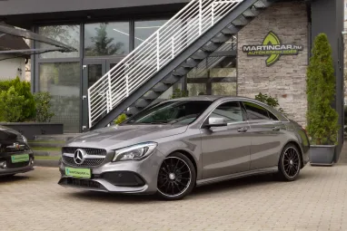 MERCEDES-BENZ CLA 180 AMG Sport Mountain Gray Metallic +Kiemelkedő állapot +Friss Műszaki +2X-s GARANCIA !!