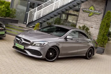 MERCEDES-BENZ CLA 180 AMG Sport Mountain Gray Metallic +Kiemelkedő állapot +Friss Műszaki +2X-s GARANCIA !!
