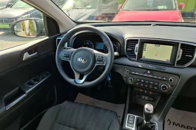 KIA SPORTAGE 2.0 CRDI Silver 4WD Black Pearl +Végig Vez. Szervizkönyv +Mint az ÚJ +Friss Műszaki +2X-s GARANCIA !