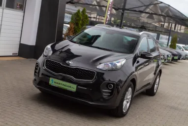 KIA SPORTAGE 2.0 CRDI Silver 4WD Black Pearl +Végig Vez. Szervizkönyv +Mint az ÚJ +Friss Műszaki +2X-s GARANCIA !