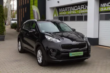 KIA SPORTAGE 2.0 CRDI Silver 4WD Black Pearl +Végig Vez. Szervizkönyv +Mint az ÚJ +Friss Műszaki +2X-s GARANCIA !