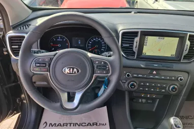KIA SPORTAGE 2.0 CRDI Silver 4WD Black Pearl +Végig Vez. Szervizkönyv +Mint az ÚJ +Friss Műszaki +2X-s GARANCIA !