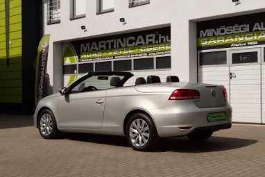 VOLKSWAGEN EOS 1.4 TSI White Gold Pearl +Első Tulajdonostól +Végig Vez. Szervizkönyv +2X-s GARANCIA !!
