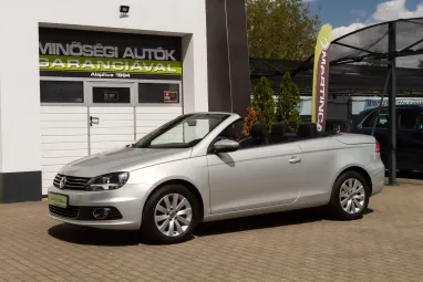 VOLKSWAGEN EOS 1.4 TSI White Gold Pearl +Első Tulajdonostól +Végig Vez. Szervizkönyv +2X-s GARANCIA !!