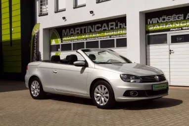 VOLKSWAGEN EOS 1.4 TSI White Gold Pearl +Első Tulajdonostól +Végig Vez. Szervizkönyv +2X-s GARANCIA !!