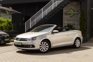 VOLKSWAGEN EOS 1.4 TSI White Gold Pearl +Első Tulajdonostól +Végig Vez. Szervizkönyv +2X-s GARANCIA !!