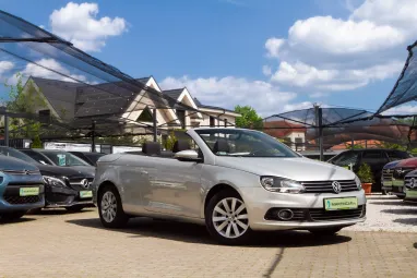 VOLKSWAGEN EOS 1.4 TSI White Gold Pearl +Első Tulajdonostól +Végig Vez. Szervizkönyv +2X-s GARANCIA !!