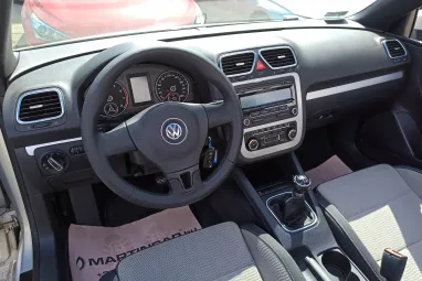 VOLKSWAGEN EOS 1.4 TSI White Gold Pearl +Első Tulajdonostól +Végig Vez. Szervizkönyv +2X-s GARANCIA !!