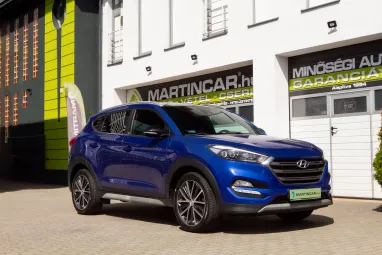 HYUNDAI TUCSON 1.6 T-GDI Executive 4WD DCT Passion 94E km +Maximum Extra +Végig Hyundai-nál Szervizelt + 2X-s GARANCIA !!