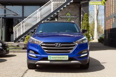 HYUNDAI TUCSON 1.6 T-GDI Executive 4WD DCT Passion 94E km +Maximum Extra +Végig Hyundai-nál Szervizelt + 2X-s GARANCIA !!