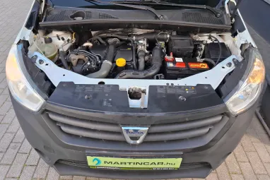 DACIA DOKKER Van 1.5 dCi Ambiance Glacier White +Eredeti Magyar Autó +Klímás +2X-s GARANCIA !!