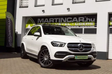 MERCEDES-BENZ GLE 350 d 4Matic 9G-TRONIC Polar White +Eredeti Magyar Autó +Full Vez.Szervizkönyv +2X-s GARANCIA !!