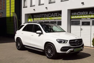 MERCEDES-BENZ GLE 350 d 4Matic 9G-TRONIC Polar White +Eredeti Magyar Autó +Full Vez.Szervizkönyv +2X-s GARANCIA !!