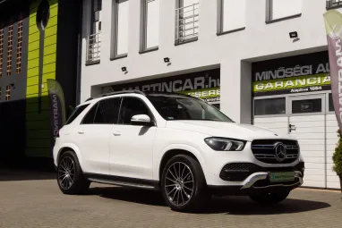 MERCEDES-BENZ GLE 350 d 4Matic 9G-TRONIC Polar White +Eredeti Magyar Autó +Full Vez.Szervizkönyv +2X-s GARANCIA !!