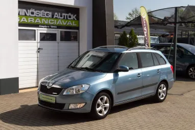SKODA FABIA 1.2 CR Tdi Greenline Blue Satin Metallic +Frissen Szervizelt +Navigáció +2X-s GARANCIA !!