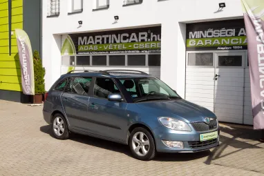 SKODA FABIA 1.2 CR Tdi Greenline Blue Satin Metallic +Frissen Szervizelt +Navigáció +2X-s GARANCIA !!