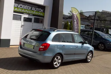 SKODA FABIA 1.2 CR Tdi Greenline Blue Satin Metallic +Frissen Szervizelt +Navigáció +2X-s GARANCIA !!